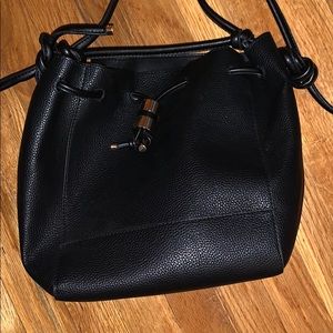 Black Zara cross body